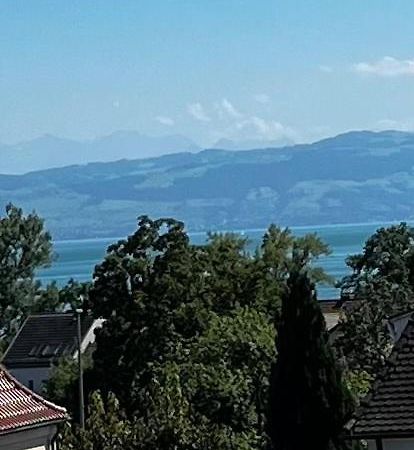 Traumhafte Ferienwohnung Mit See Und Bergsicht 腓特烈港 外观 照片